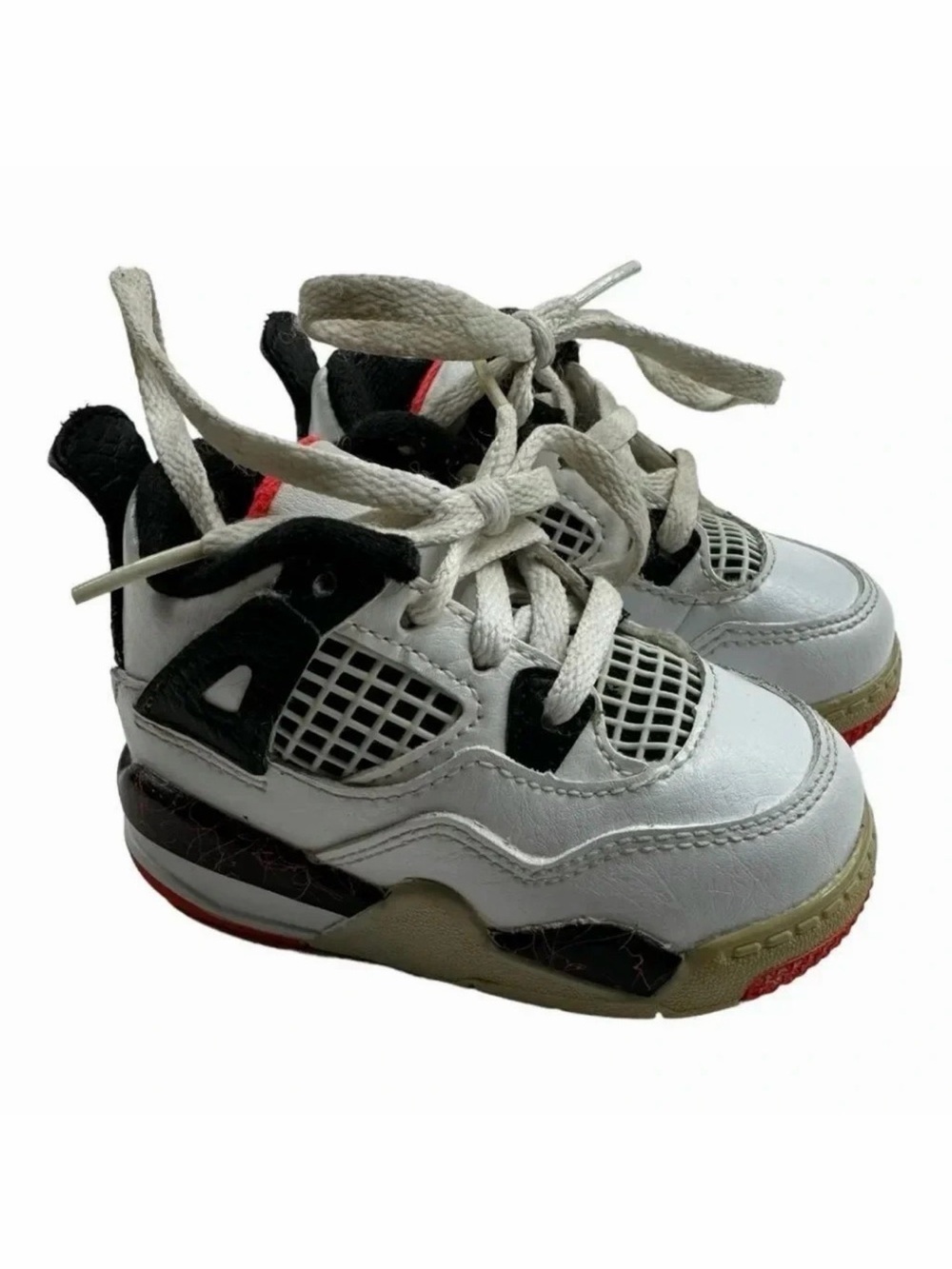 Nike Air Jordan 4 Retro Flight Nostalgia Toddler Sneakers